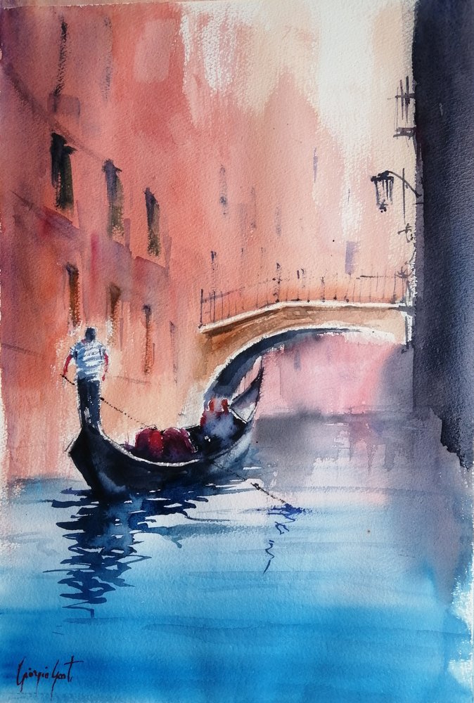 Venedig Gondelfahrt von Giorgio Gosti