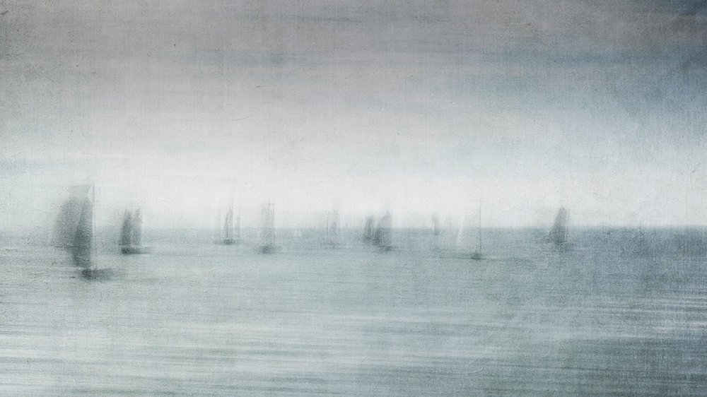 Träumende Segelboote von Greetje van Son