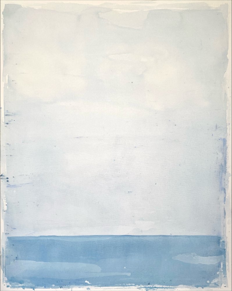 Ruhiger blauer Horizont von Gustaf Tidholm