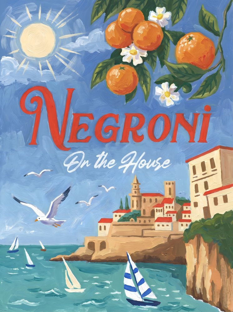 Italienische Küstennegroni von HUGO