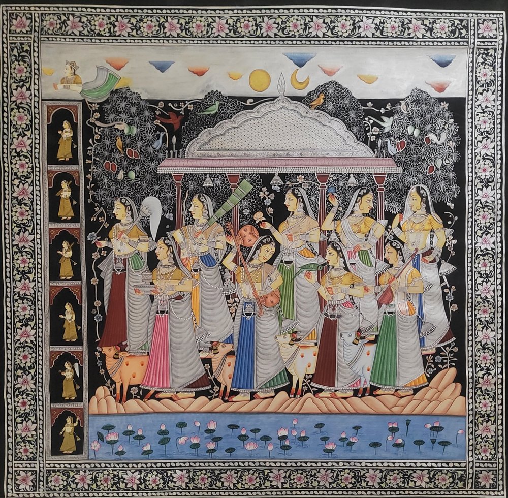 Indische Frauenprozession von IMAGINEERS STUDIO