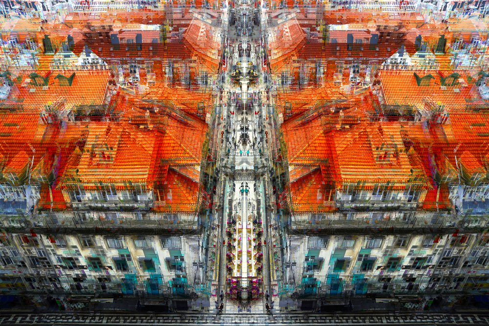 Lebendige Stadtdächer von Igor Shrayer