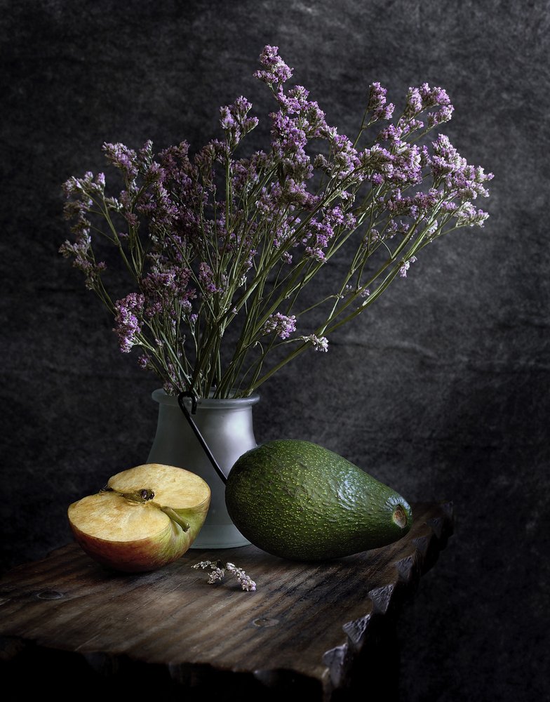 Rustikale Früchte und Blumen von Ilya Spektor