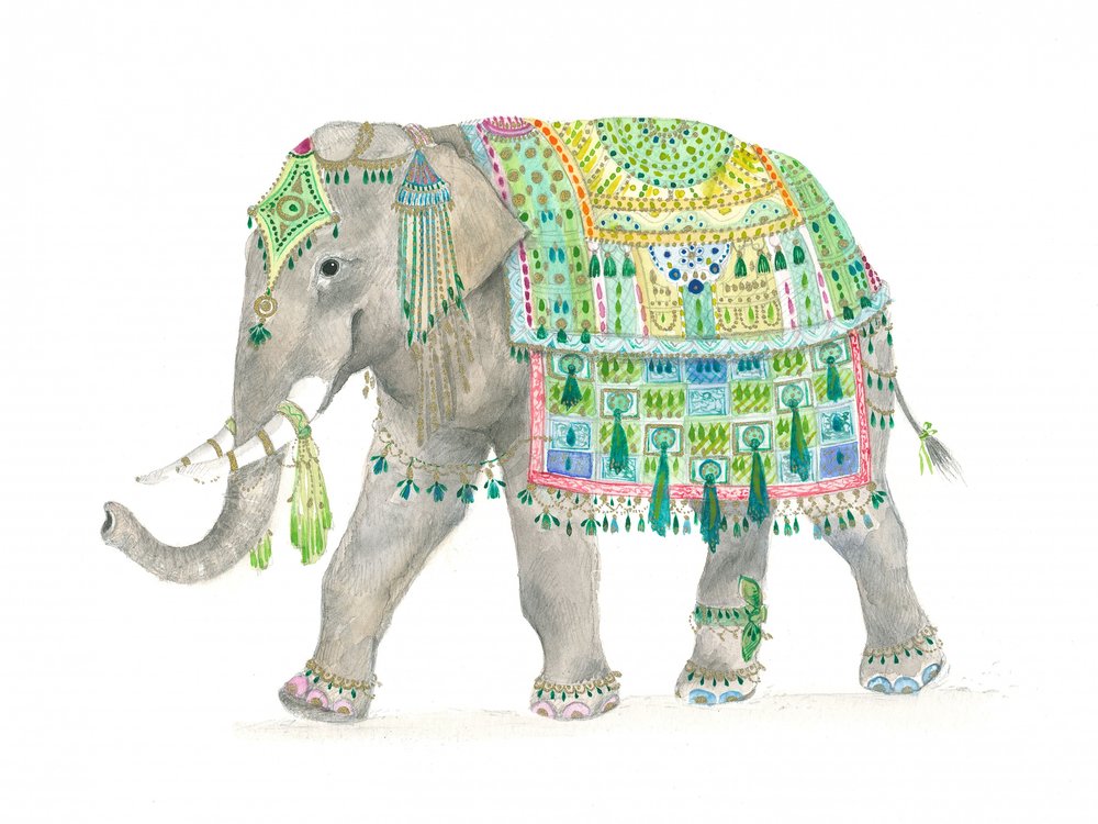 Dekorativer Elefant von Isabelle Brent