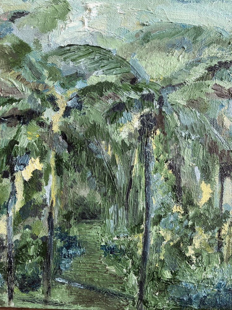 Windender Grüner Pfad von JMF FINE ART