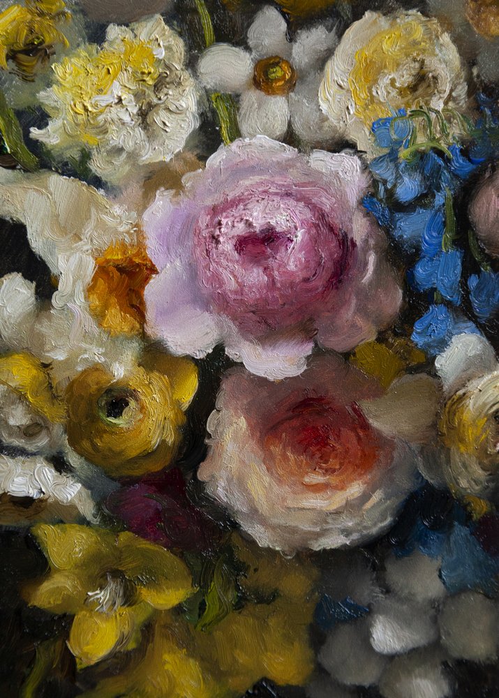 Lebendige Blumenblüten von James Zamora