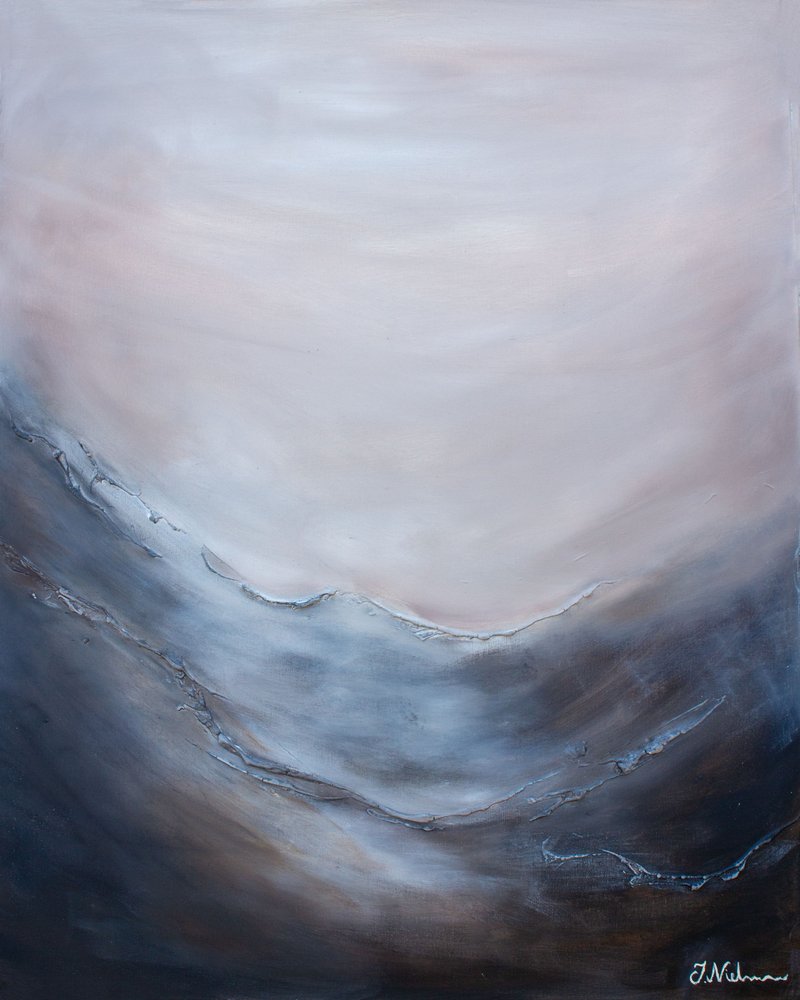 Nebliger Ozeanhorizont von Jenny Nielsen