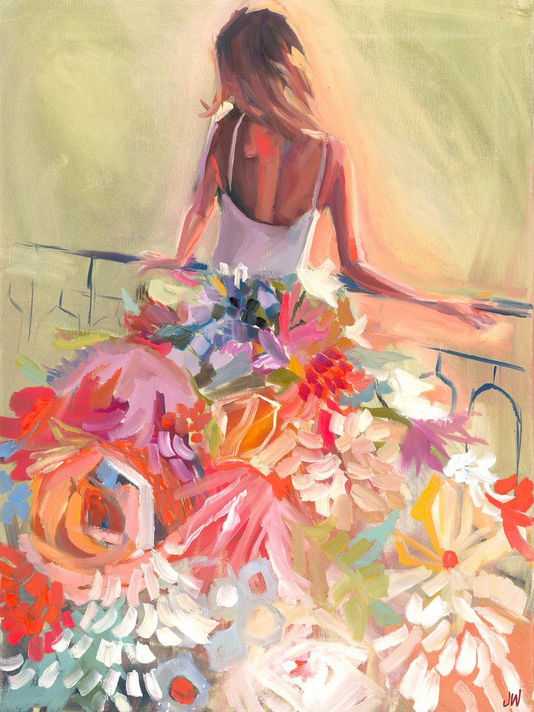 Blumenkleid von Jenny Westenhofer