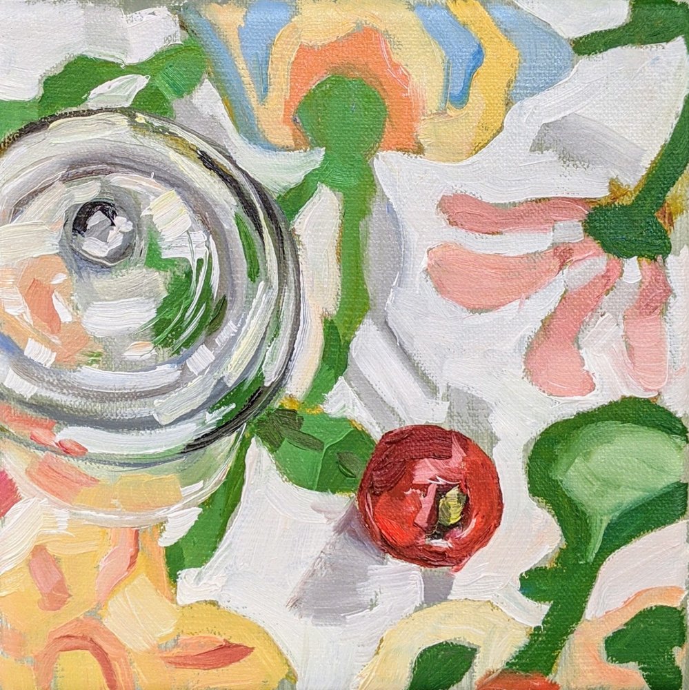 Quadrille-Druck von Jenny Westenhofer