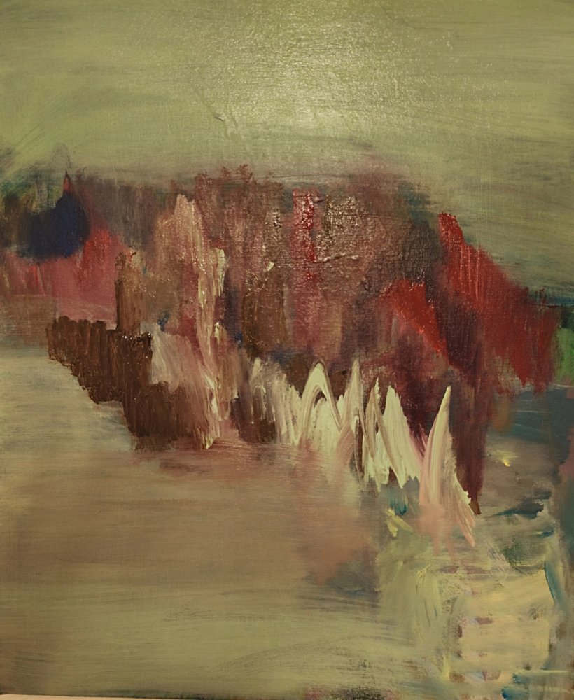 Abstrakte Berglandschaft von Joackim Schou Dahle