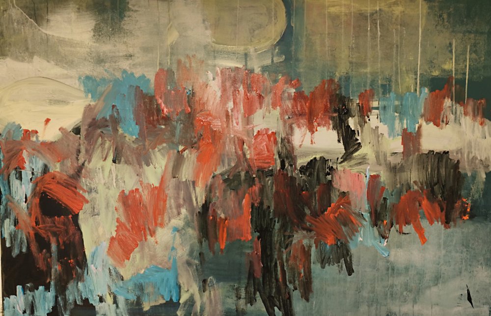 Dynamische abstrakte Landschaft von Joackim Schou Dahle