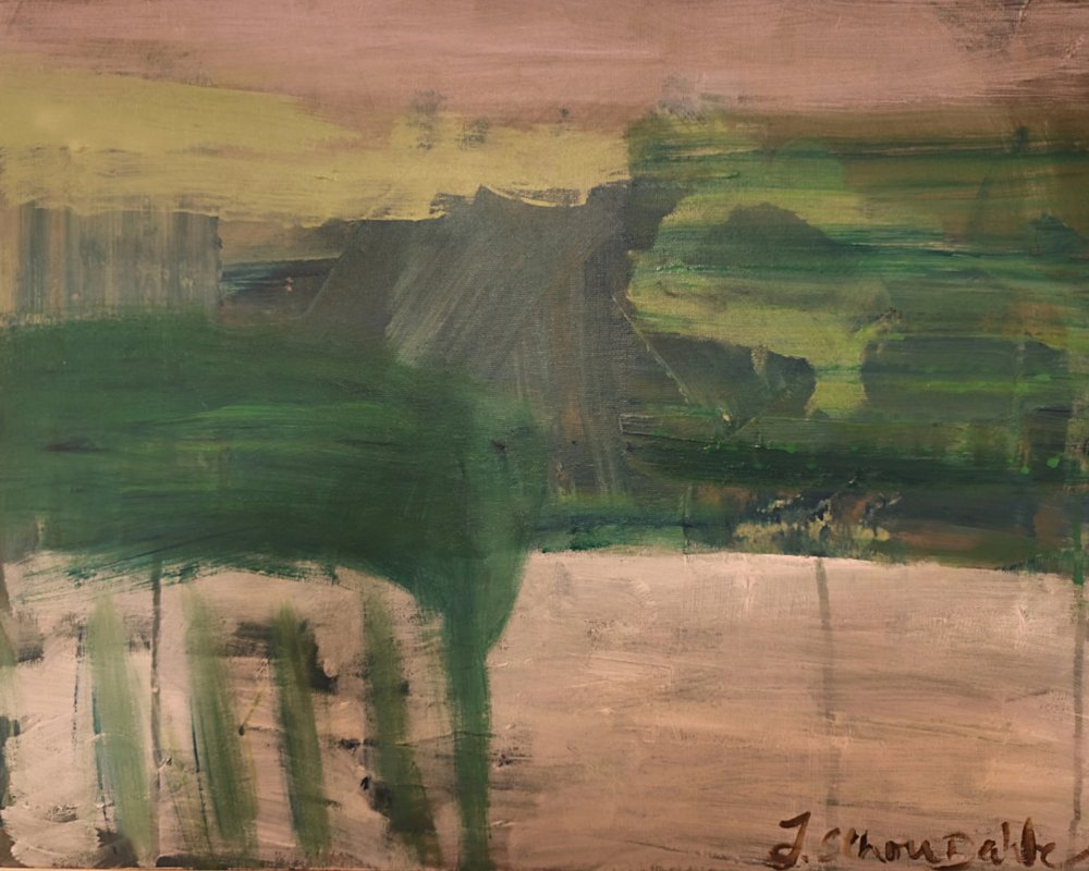Gelassene grüne Landschaft von Joackim Schou Dahle