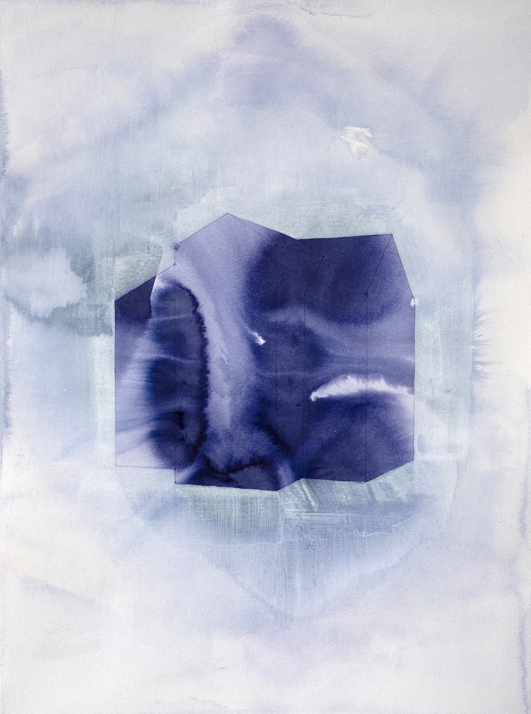 Tiefblauer Fluss von Joshua Hoskins