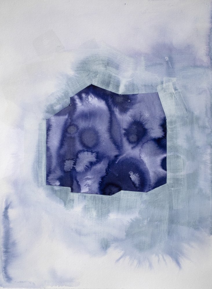 Ätherisches Blaues Haus von Joshua Hoskins