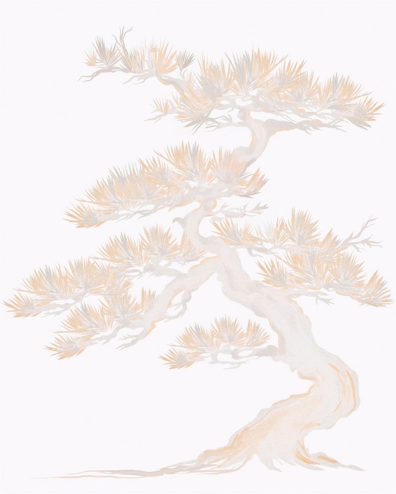 Elegante Zen-Kiefer von Josie George