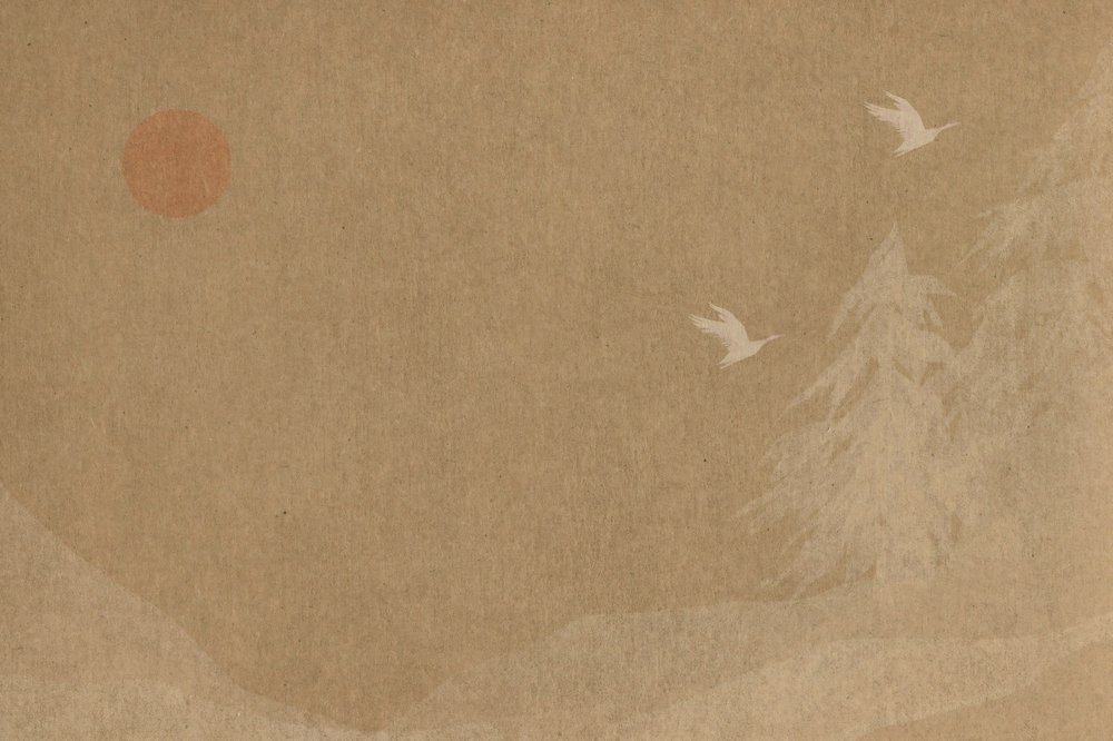 Fliegende Vögel Wintersonne von Josie George