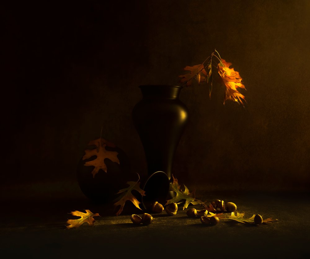 Goldene Herbst-Eicheln von Judy Tseng