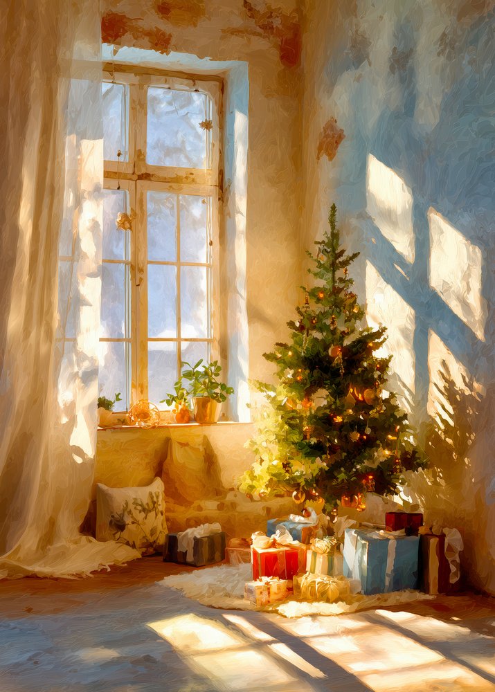 Gemütlicher Weihnachtsmorgen von Justyna Jaszke