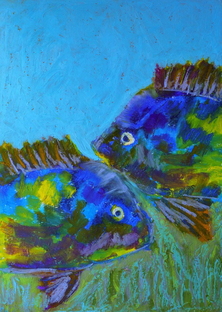 Lebendige tropische Fische von Justyna Jaszke