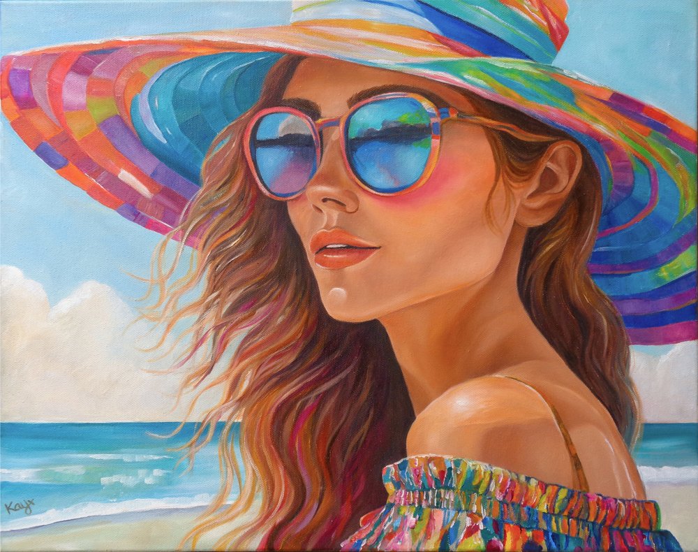 Sommerstrandmode von Kay Shanley