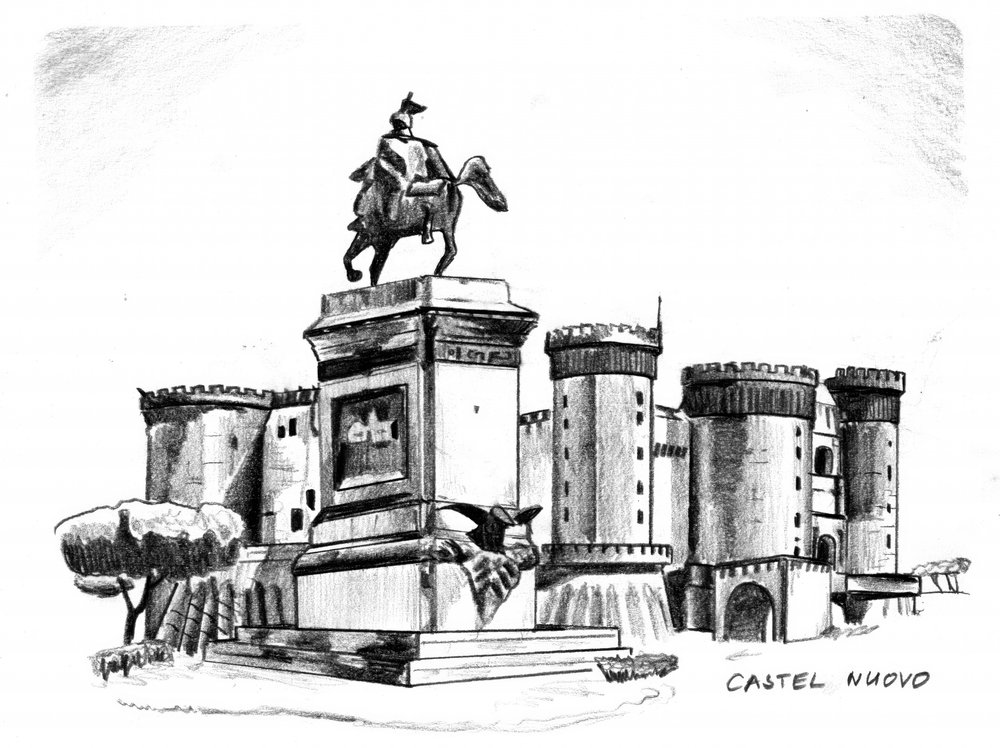 Reiterstatue von Castel Nuovo von Kulik