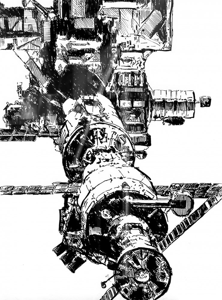 Zukünftige Orbitalstation von Kulik