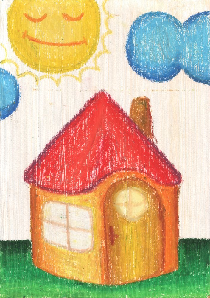Fröhliches kleines Haus von Kulik