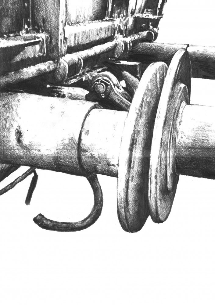 Industrielles Maschinendetail von Kulik