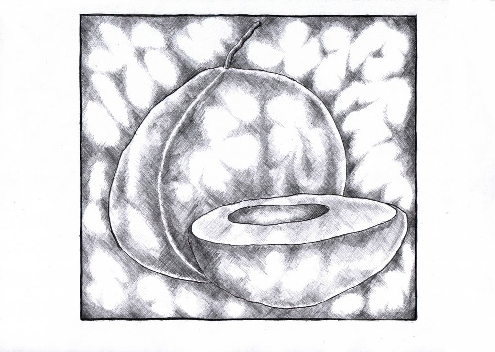 Monochromatisches Obst Stillleben von Kulik