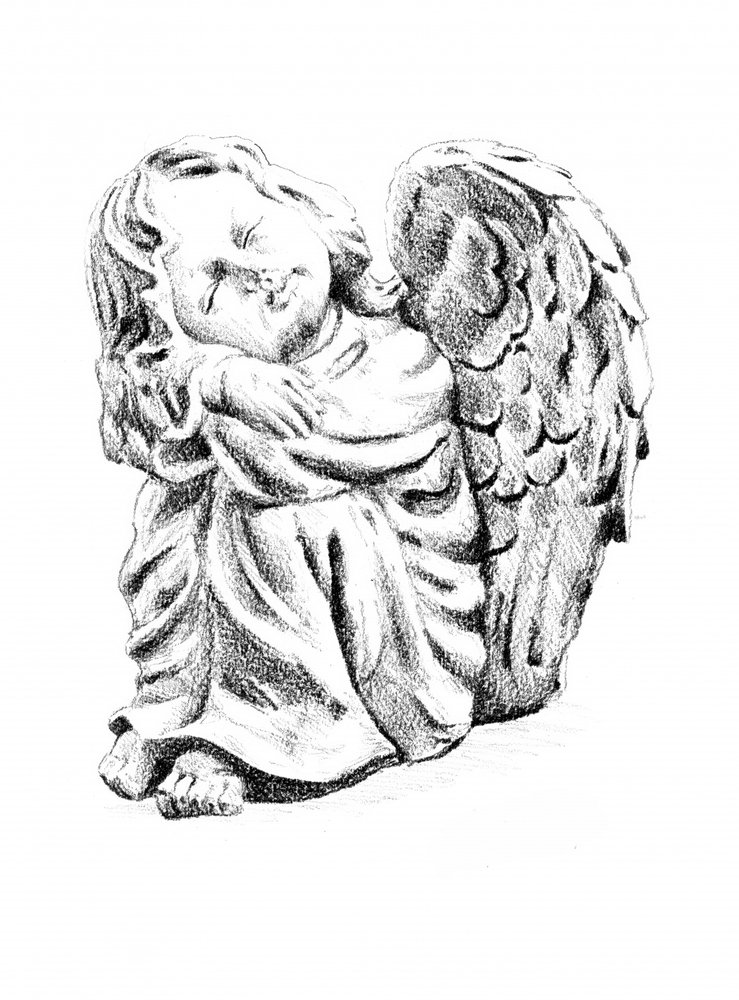 Friedlich Schlafender Cherub von Kulik