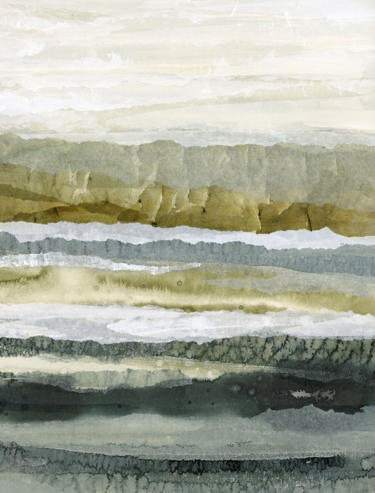Gedämpfte Landschaftsschichten von Lara Eckerman