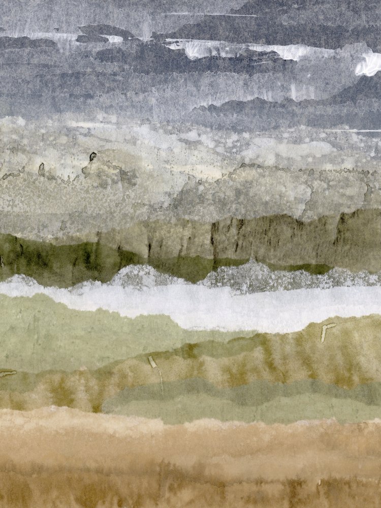 Gedämpfte Geschichtete Landschaft von Lara Eckerman