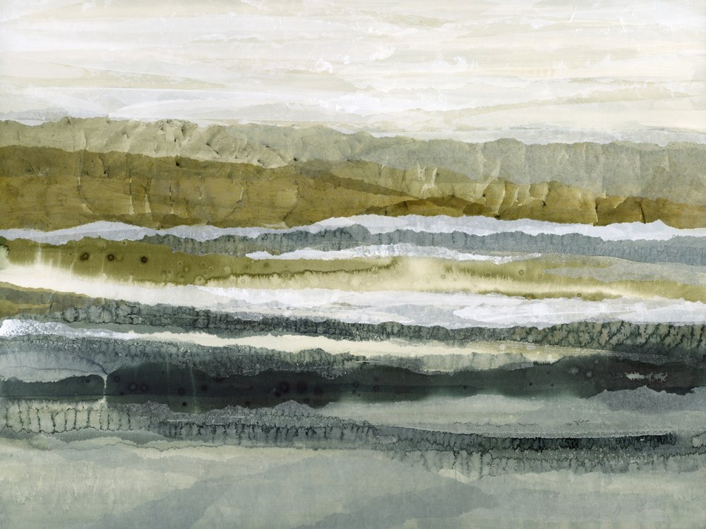 Gedämpfte Geschichtete Landschaft von Lara Eckerman