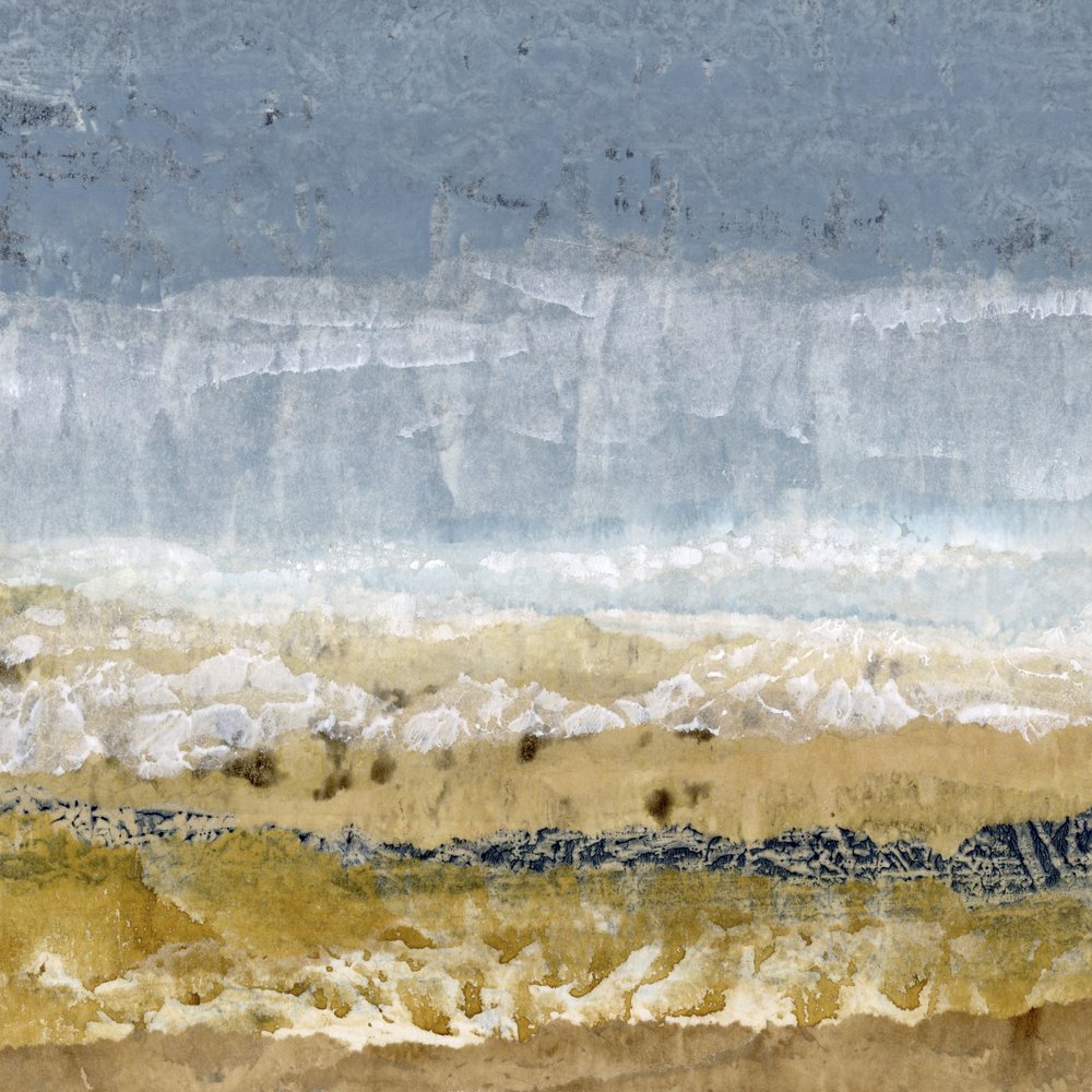 Serener abstrakter Strand von Lara Eckerman
