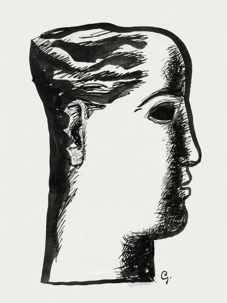Frauenkopf (ca. 1891–1941) von Leo Gestel