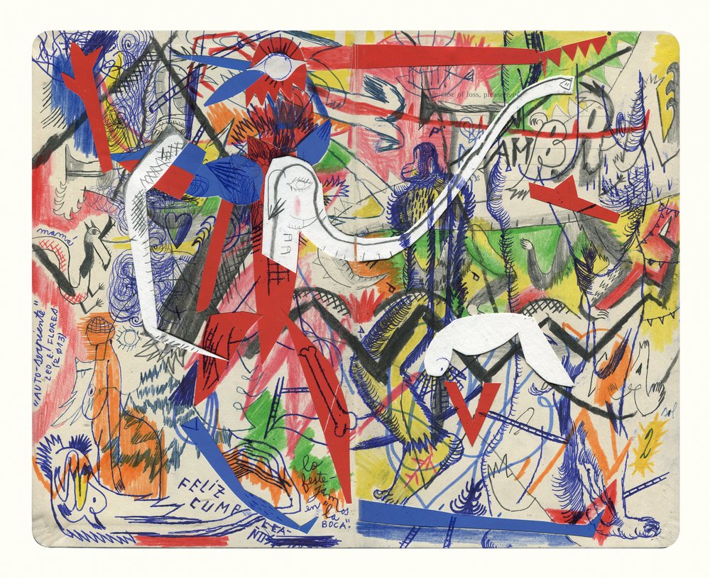 Lebendige Abstrakte Figuren von Leonardo Flores