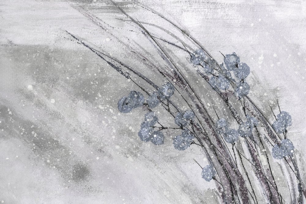 Glitzernde Winterzweige von Lori Ann Folz