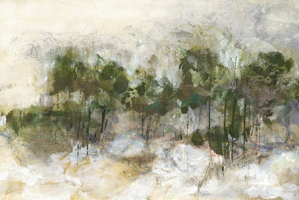 Abstrakter Nebelwald von Lori Ann Folz