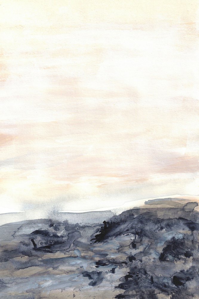 Serene Abstrakte Landschaft von Lori Ann Folz
