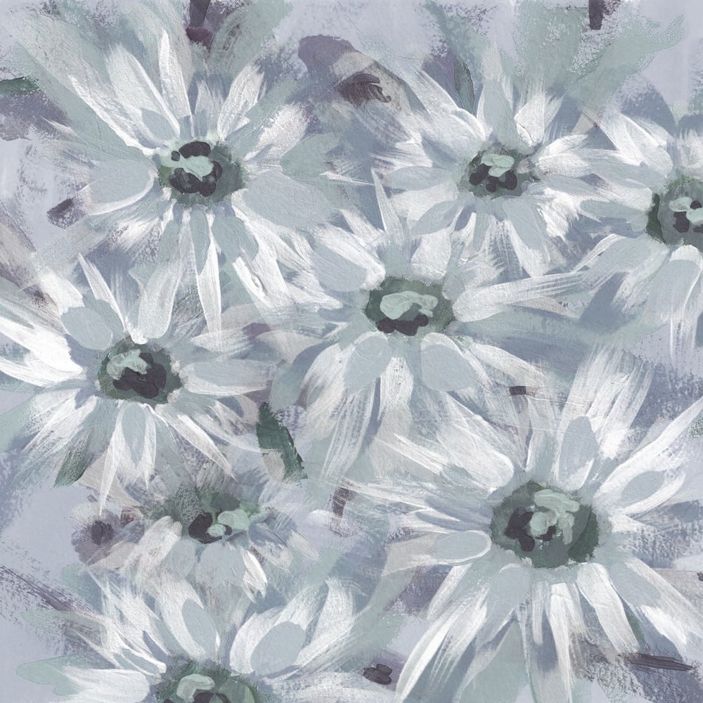 Weiche Blaue Gänseblümchen von Lori Ann Folz