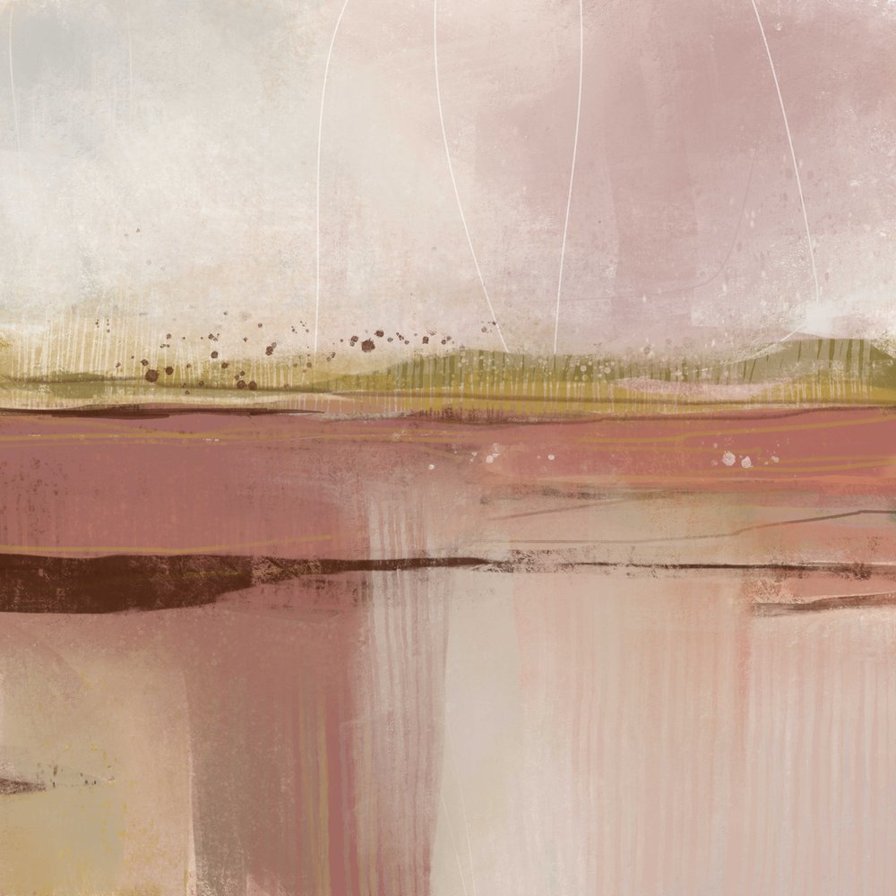 Abstrakte Ruhige Landschaft von MANSI SAXENA