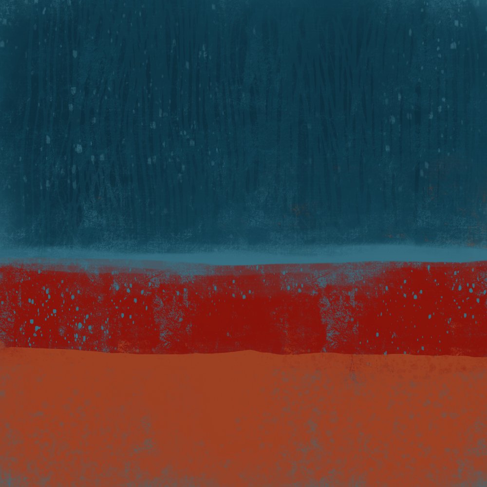 Tiefroter Horizont von MANSI SAXENA