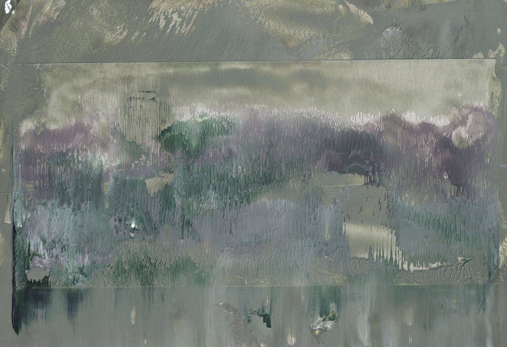 Nebelige Abstrakte Landschaft von Maira Ribena