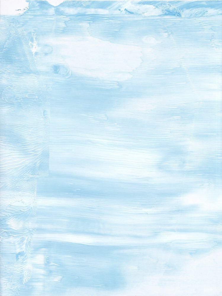 Weiche Blaue Waschung von Maira Ribena