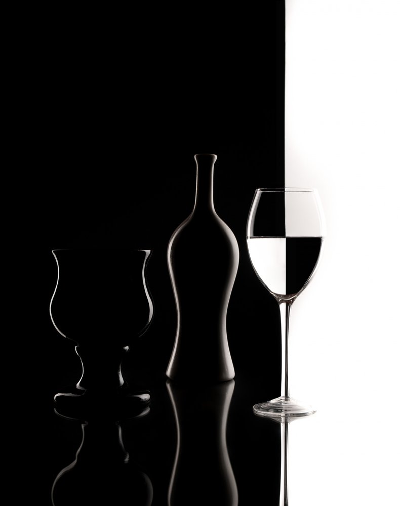 Karierte Glas-Kontraste von Margareth Perfoncio