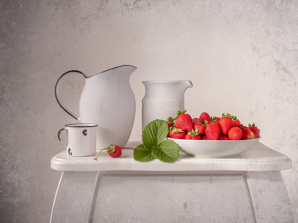 Frische Sommererdbeeren von Margareth Perfoncio
