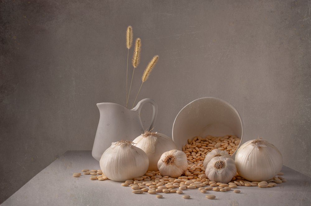 Knoblauch und Weiße Bohnen von Margareth Perfoncio
