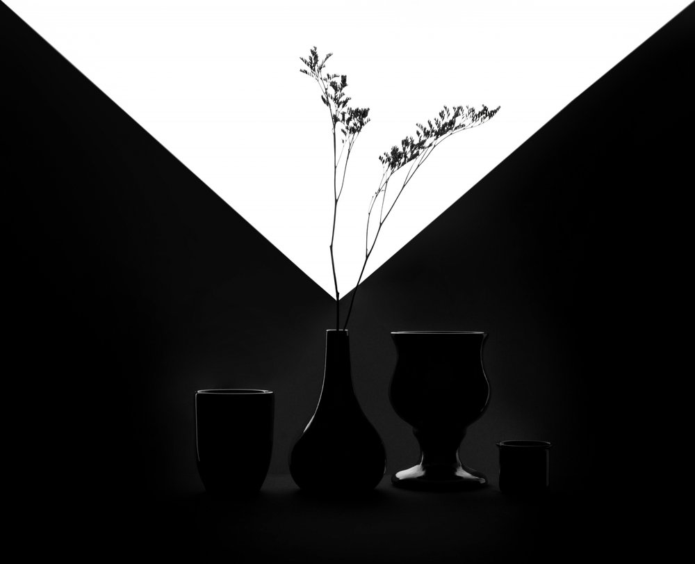 Minimalistisches Geometrisches Stillleben von Margareth Perfoncio