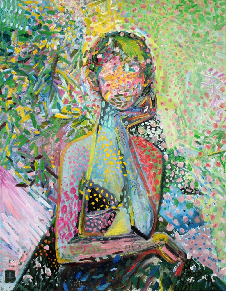 Farbenreiches Gartenporträt von Marina Nelson