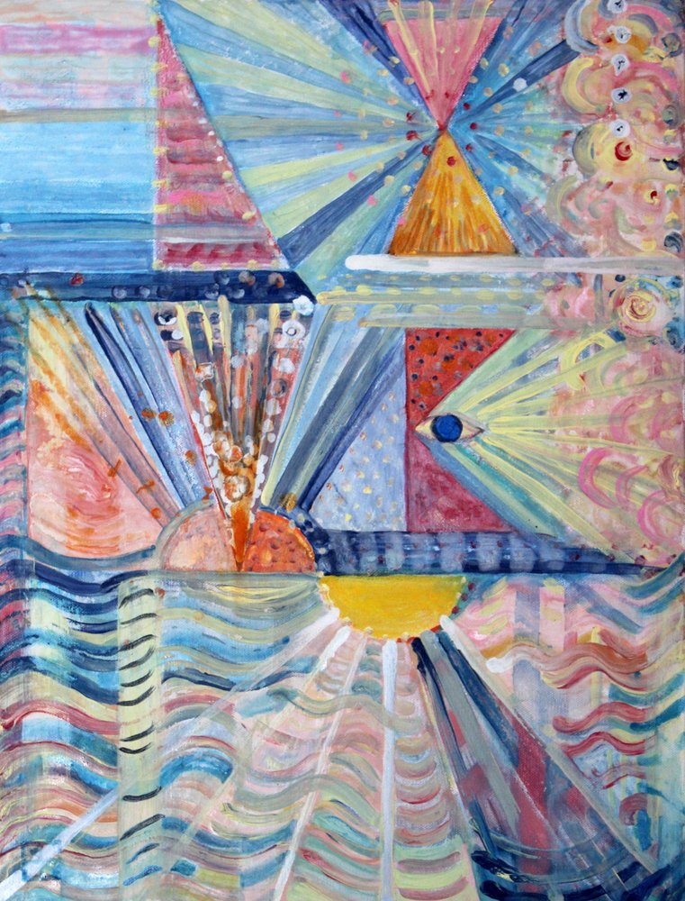 Lebendige Sonnenreflexionen von Marina Nelson